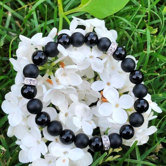 Minerální náramek onyx - SÍLA ONYXU